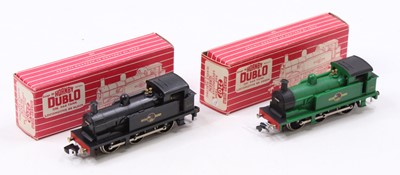 Lot 604 - Two Hornby-Dublo 2-rail 0-6-0 locos, both with...