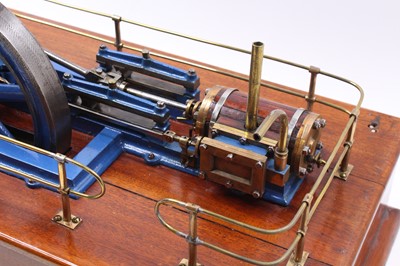 Lot 37 - A very well-engineered stationary mill engine,...