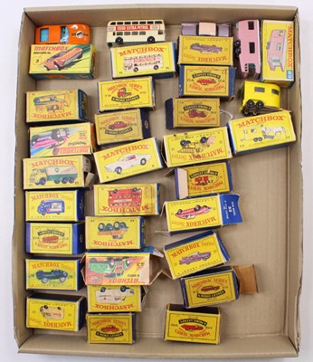 Lot 1494 - One tray containing a quantity of Matchbox...