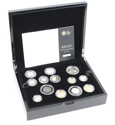 Lot 3138 - The Royal Mint, 2010 The UK Silver Proof Coin...