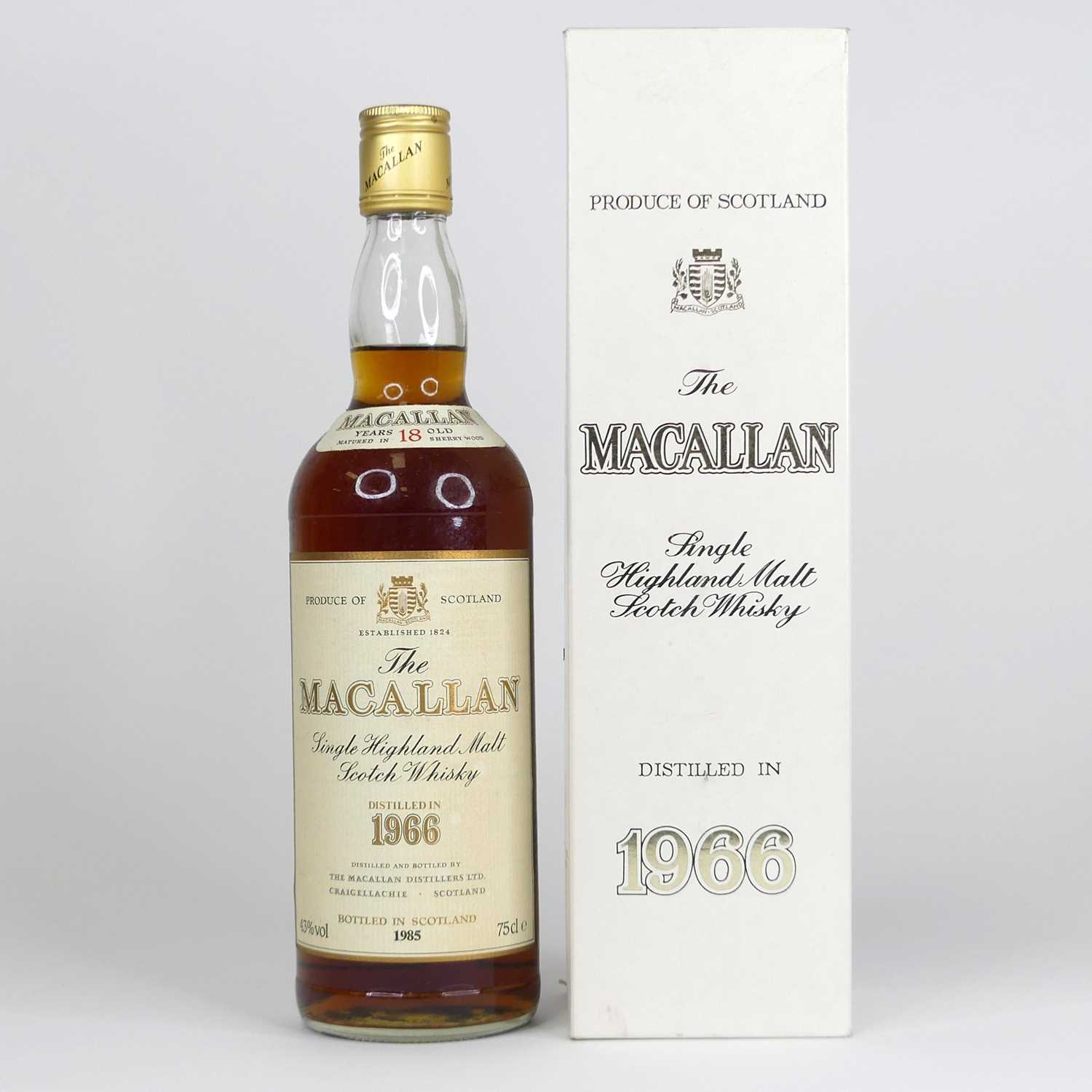 Lot 1416 - The Macallan 18 Years Old Single Highland Malt...