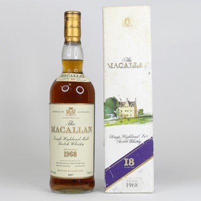 Lot 1418 - The Macallan 18 Year Old Single Highland Malt...