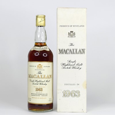 Lot 1419 - The Macallan 1963 Single Highland Malt Scotch...