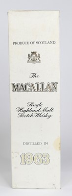 Lot 1419 - The Macallan 1963 Single Highland Malt Scotch...