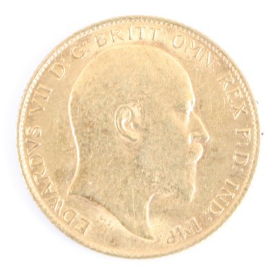 Lot 3271 - Great Britain, 1906 gold half sovereign,...