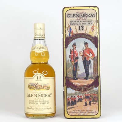 Lot 1420 - Glen Moray 12 Year Old Single Highland Malt...