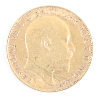 Lot 3273 - Great Britain, 1906 gold half sovereign,...