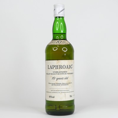 Lot 1422 - Laphroaig 10 Year Old Unblended Islay Malt...