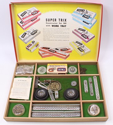 Lot 1931 - A Super Trix constructor set No. 368 complete...