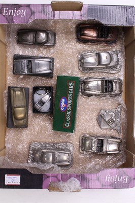 Lot 684 - A collection of Austin Healey related pewter...