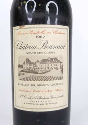 Lot 1039 - Château Bouscaut Grand Cru Classe 1967...