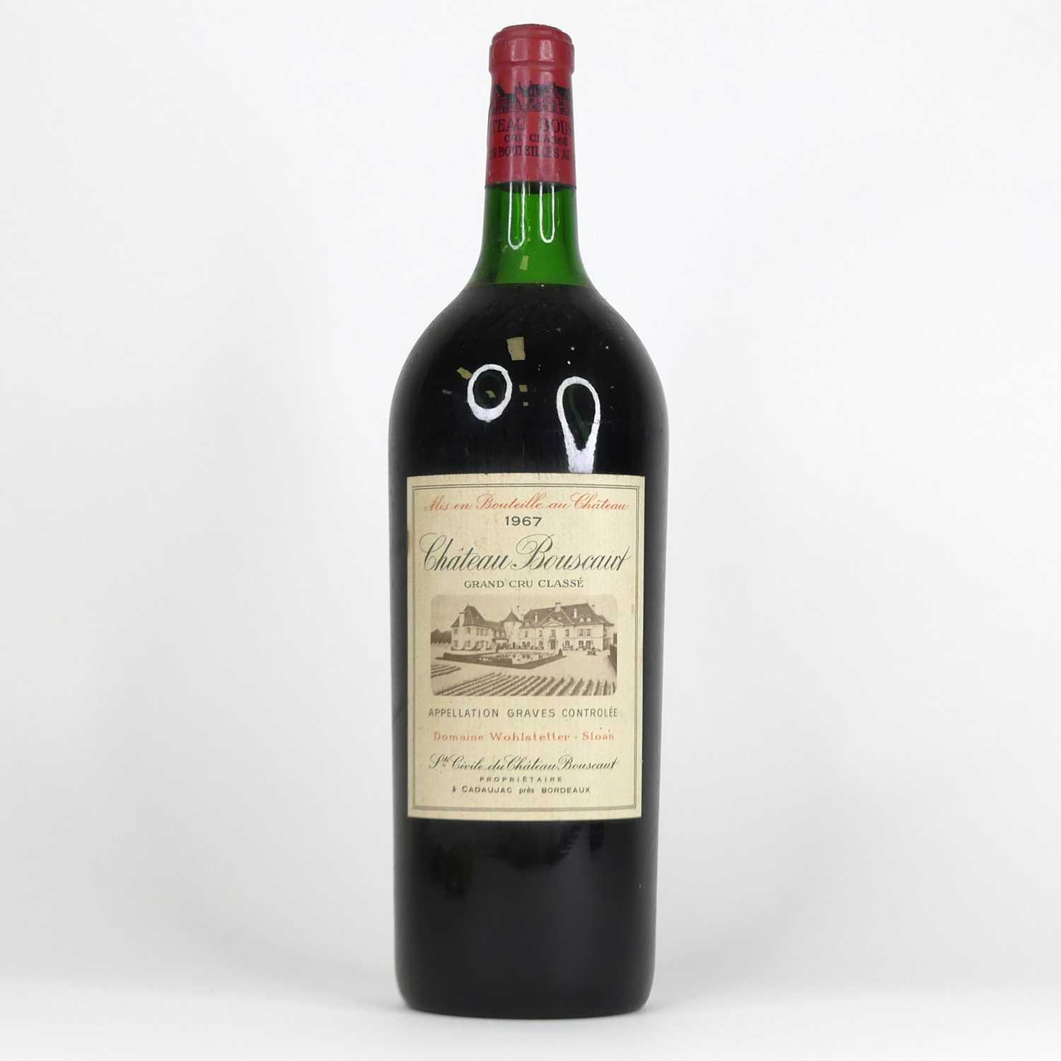 Lot 1040 - Château Bouscaut Grand Cru Classe 1967...