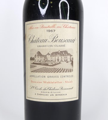 Lot 1040 - Château Bouscaut Grand Cru Classe 1967...