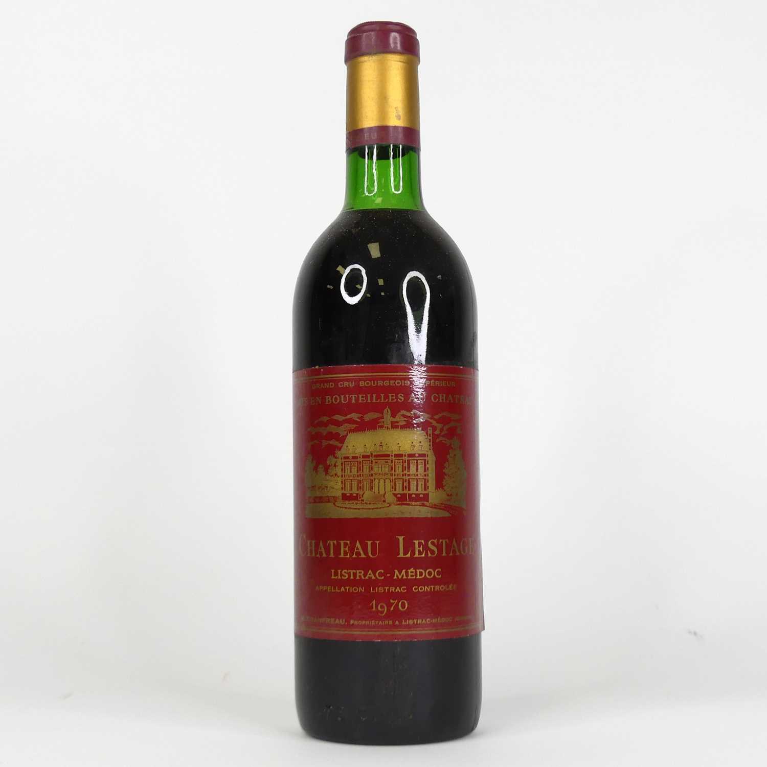 Lot 1045 - Château Lestage 1970 Listrac-Medoc, 12 bottles,...