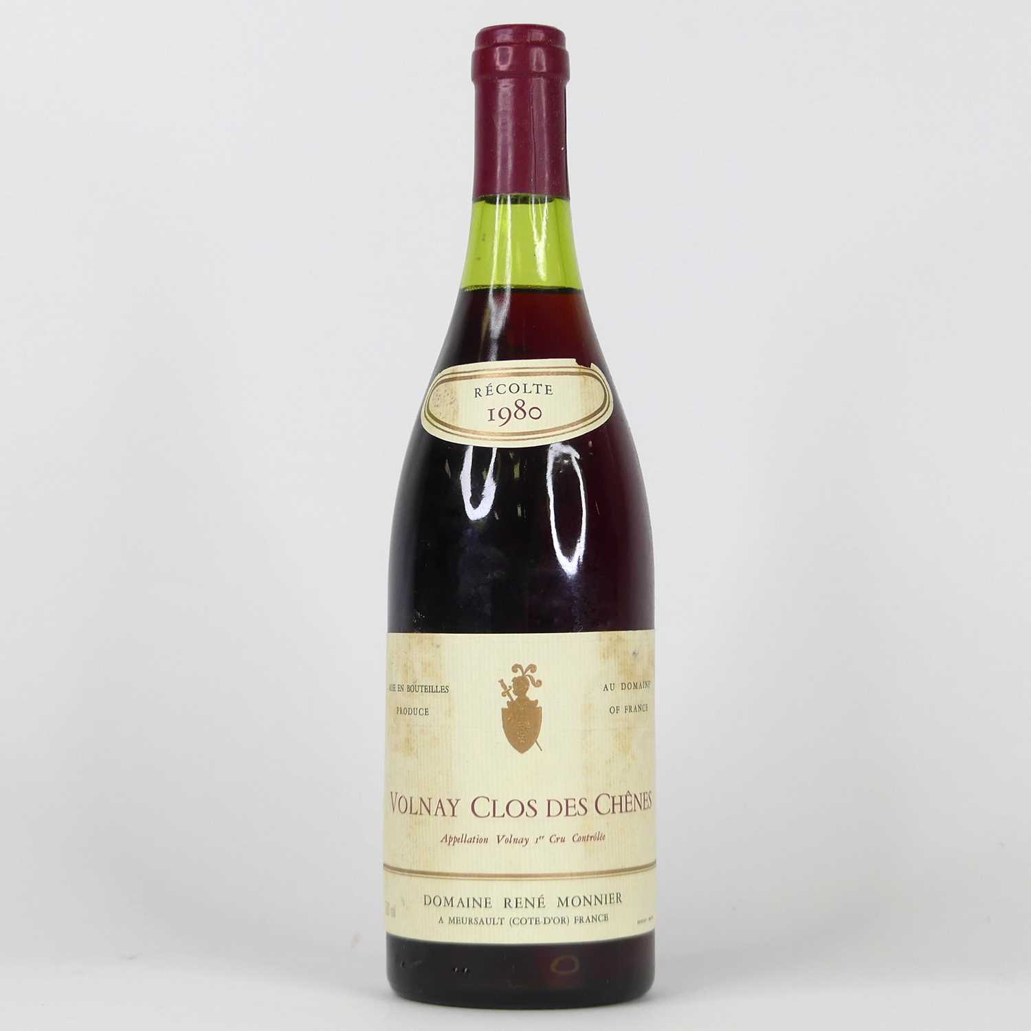 Lot 1046 - Domaine Rene Monnier clos des Chenes, 1980,...