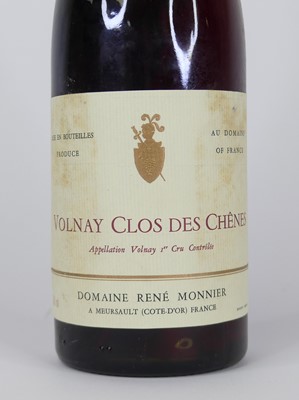 Lot 1046 - Domaine Rene Monnier clos des Chenes, 1980,...