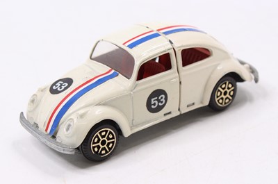 Lot 1759 - A Politoys No. NW2 Herbie saloon comprising of...