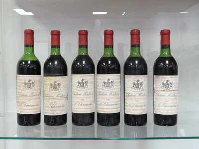 Lot 1051 - Chateau Montrose 1969 Saint Estèphe, 12...
