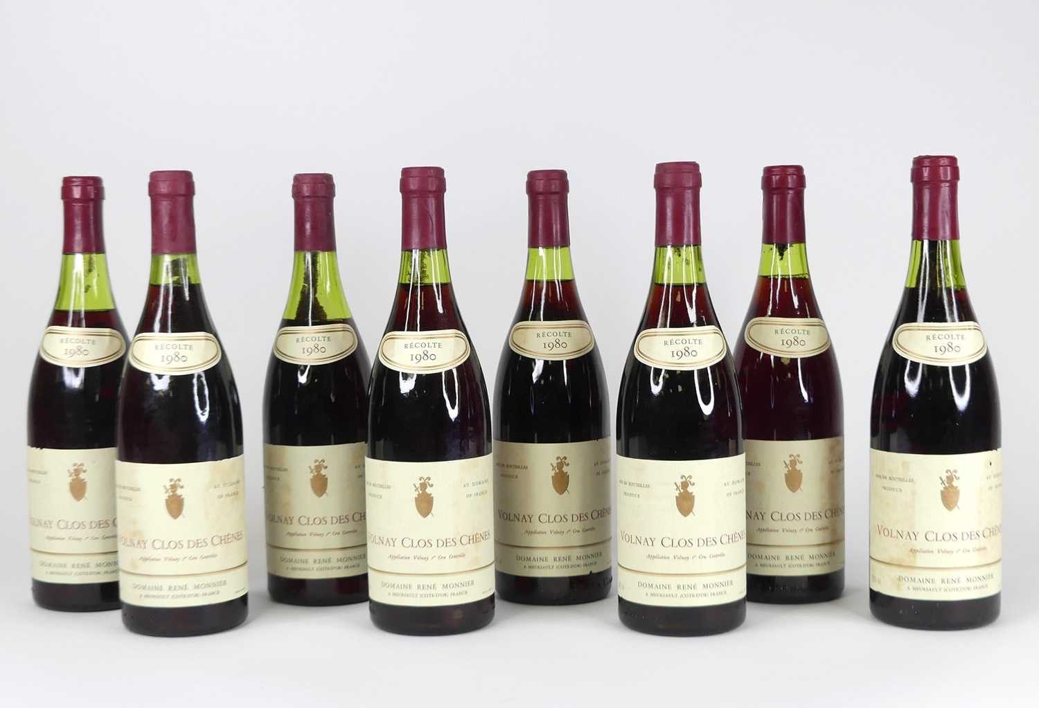 Lot 1053 - Domaine Rene Monnier clos des Chenes, 1980,...