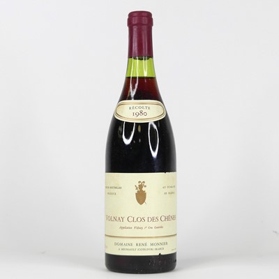 Lot 1053 - Domaine Rene Monnier clos des Chenes, 1980,...