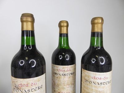 Lot 1055 - Clos du Monastere 1964 Graves, 7 bottles