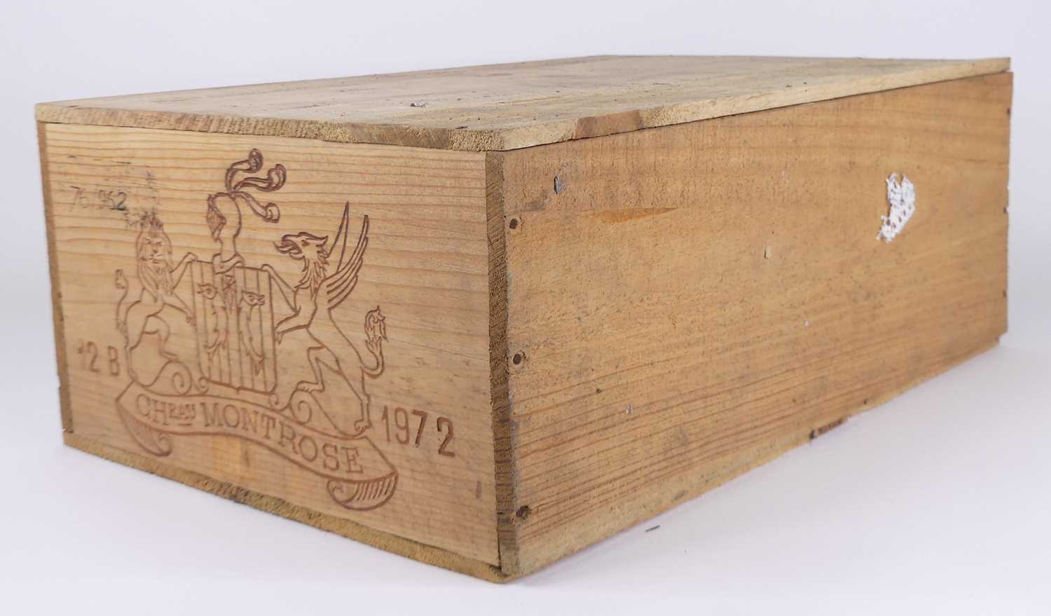 Lot 1056 - Chateau Montrose 1972, Saint Estephe, 12...