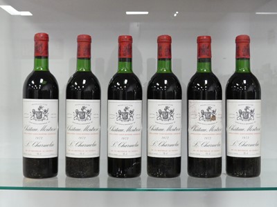 Lot 1056 - Chateau Montrose 1972, Saint Estephe, 12...