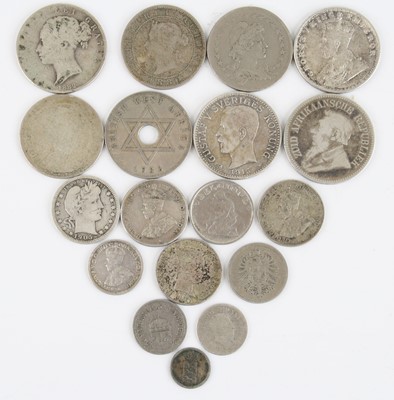 Lot 3494 - World, a collection of miscellaneous coins to...