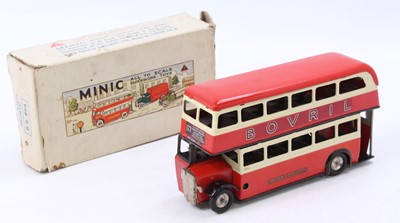 Lot 1959 - A Triang Minic boxed tinplate and clockwork...