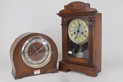 Lot 23 - An early 20th century American stained pine...