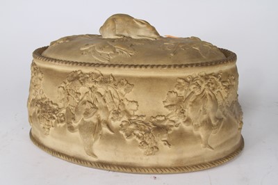Lot 42 - A 19th century Wedgwood caneware game tureen...