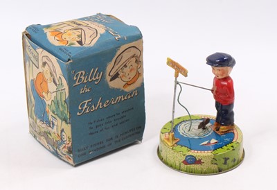 Lot 1980 - A Mettoy Playthings Billy the Fisherman tin...