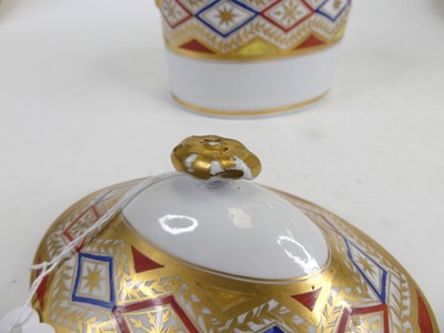Lot 48 - A 19th century continental porcelain comport,...