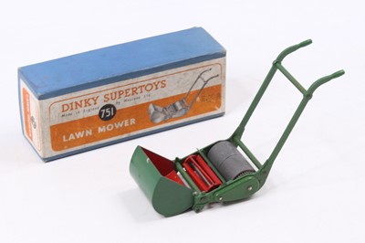 Lot 1350 - A Dinky Toys No. 751 lawnmower comprising...