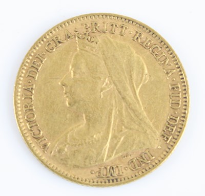 Lot 3341 - Great Britain, 1901 gold half sovereign,...