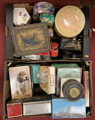 Lot 201 - A collection of vintage tins, to include CWS...