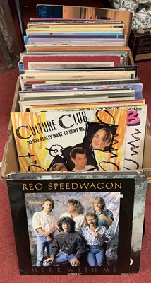 Lot 203 - A collection of vintage 12" vinyl records, to...