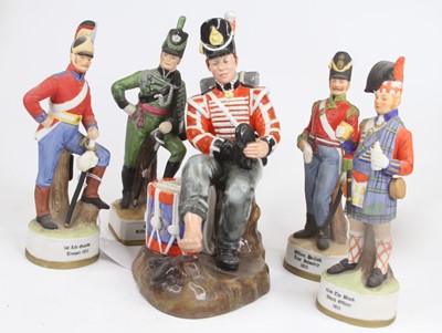 Lot 226 - A Royal Doulton figure of a soldier drummer...