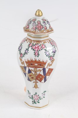 Lot 237 - A 19th century Samson porcelain baluster...