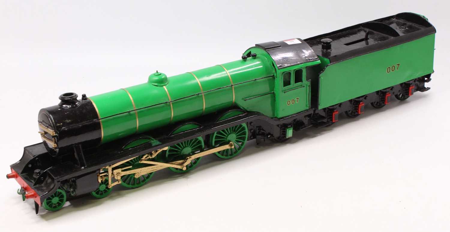 Lot 39 - Decommissioned live steam model of a 2½" gauge...