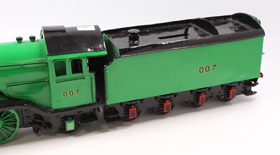 Lot 39 - Decommissioned live steam model of a 2½" gauge...
