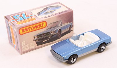 Lot 1465 - A Matchbox No. 6 Lesney Superfast Mercedes...