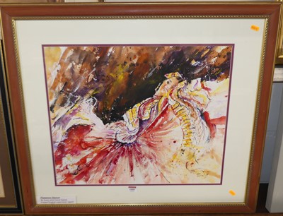 Lot 1008 - Pascal Djabali (contemporary) - Flamenco...