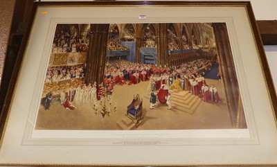 Lot 1009 - Terence Cuneo (1907-1996) - The coronation of...