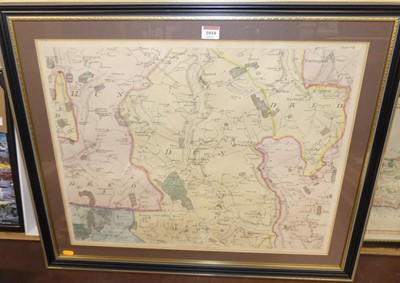 Lot 1010 - John Chapman and Peter Andre - engraved map of...