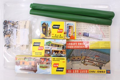 Lot 1115 - Collection of Corgi diecast related spares and...