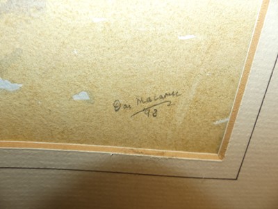 Lot 1052 - Tom McArthur - A Day by the Sea, watercolour,...