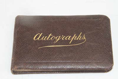 Lot 509 - An autograph album dating from the 1930s