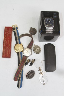 Lot 534 - Miscellaneous items to include wristwatches,...