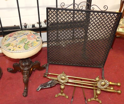 Lot 1213 - Occasional furniture to include; a fluted...